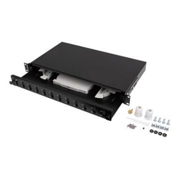 LANBERG Fiber patch panel 12XSCDX/12XLC