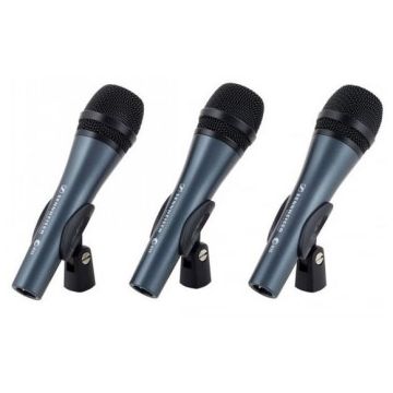 Sennheiser 3PACK E835, Microphone Set With 3X E 835, Vocal Microphone, Dynamic,