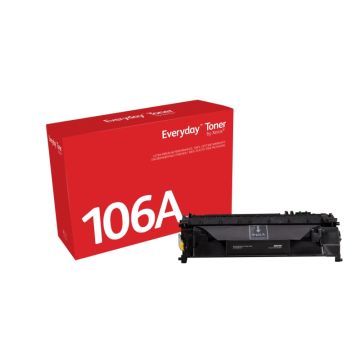 Xerox Everyday For HP 106A (W1106A) Standard, Toner Cartridge, Black