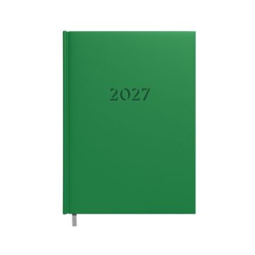 Planning notebook calendar 2027 A5 green