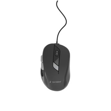 MOUSE USB OPTICAL/BLACK MUS-6B-01 GEMBIRD