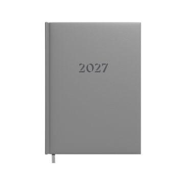 Planning notebook calendar 2027 A5 grey