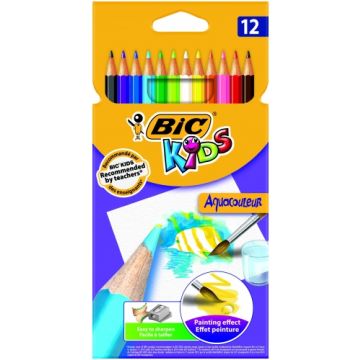 BIC Colored pencils AQUAQOULEUR 12 colours 8575613