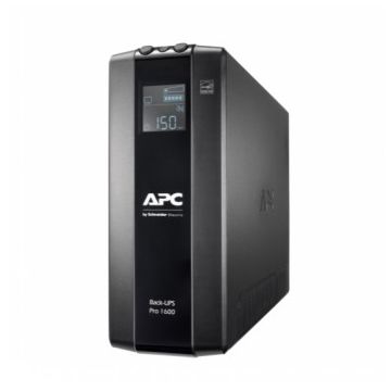 Apc Back Ups Pro Br 1600va, 8 Outlets, Avr, Lcd Interface