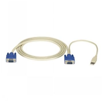Black Box Blackbox Servswitch Ec Usb Server Cable - Vga, Usb, 1.8m