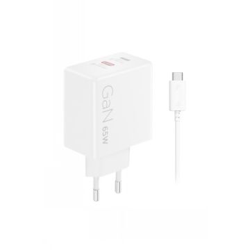 Lenovo Dual USB-C 65W Gan Charger