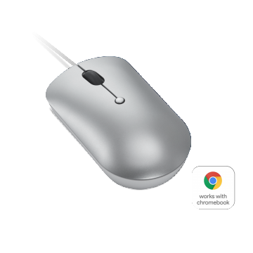 Lenovo 540 USB-C Wired Compact Mouse (cloud Grey)