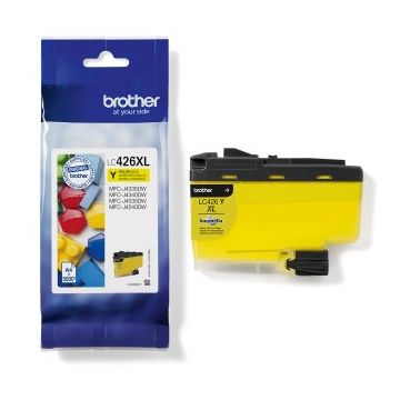 Brother Lc426xly Yellow Ink-cartridge, Yield=5,000 Pages