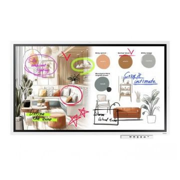 Samsung Flip Pro Digital Flipboard, Wm55f-x, 55" 64GB