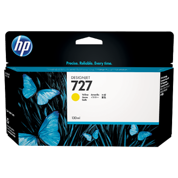 HP 727 (B3P21A) Ink Cartridge, Yellow