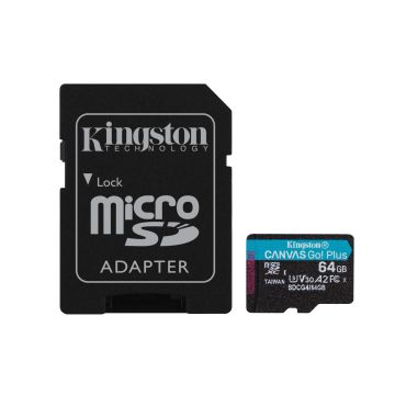 MEMORY MICRO SDXC 64GB UHS-I/W/ADAPTER SDCG4/64GB KINGSTON