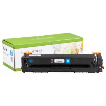 Static Control Toner Cartridge Cyan (New Chip), Compatible with HP 203X (CF541X)/Canon CRG 054H