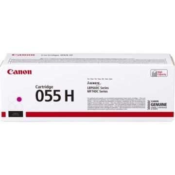 Canon CRG 055H (3018C004) Toner Cartridge, Magenta