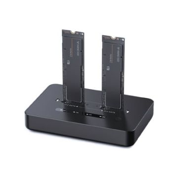 GEMBIRD Desktop dual drive USB Type-C