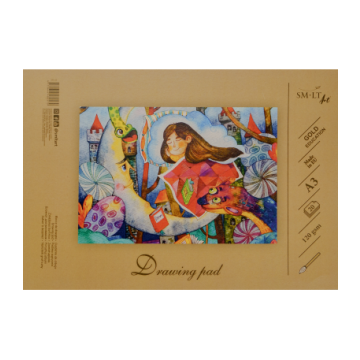 Drawing pad SMLT A3, 20sheets 120g