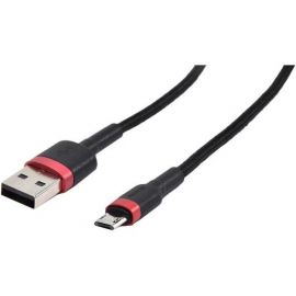 CABLE MICROUSB TO USB 1M/RED/BLACK CAMKLF-B91 BASEUS