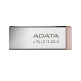 MEMORY DRIVE FLASH USB3.2 128G/BROWN UR350-128G-RSR/BG ADATA