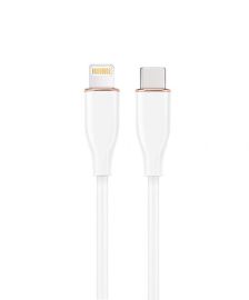 CABLE LIGHTNING TO USB-C 1.5M/CC-USB2S-CM8PM-1.5M-W GEMBIRD