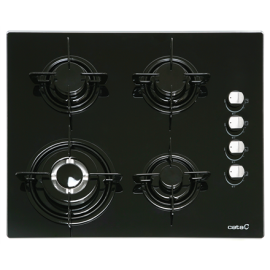 CATA | Hob | CI 631 A/A 08041412 | Gas on glass | Number of burners/cooking zones 4 | Rotary knobs |