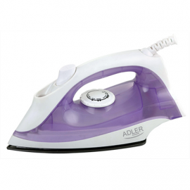 Iron | Adler | AD 5019 | With cord | 1600 W | Water tank capacity 100 ml | Continuous steam 10 g/min