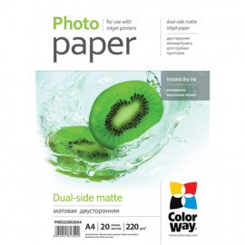 ColorWay Matte Dual-Side Photo Paper