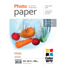 ColorWay Matte Photo Paper