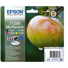 Epson Multipack 4-colours T1295 DURABrite Ultra Ink Cartridge
