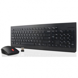 Lenovo Essential Wireless Keyboard and Mouse Combo - Estonian Black