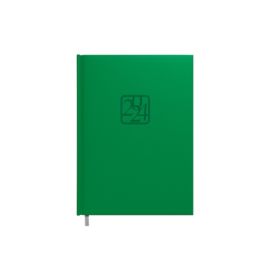 Planning notebook calendar 2024m. A5 green