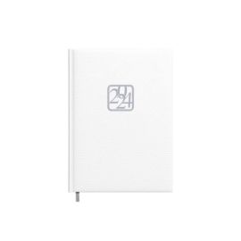 Planning notebook calendar 2024m. A5 white