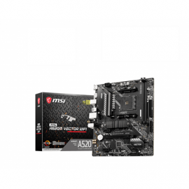 MSI MAG A520M VECTOR WIFI Processor family AMD Processor socket AM4 DDR4 Memory slots 2 Chipset AMD