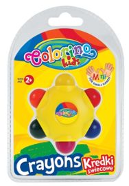 Colorino Kids Star crayons 6 colours