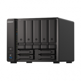 QNAP 9-Bay QuTS hero NAS TS-H973AX-8G Up to 9 HDD/SSD Hot-Swap