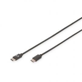 Digitus USB Type-C Connection Cable AK-300138-010-S USB Male 2.0 (Type C)