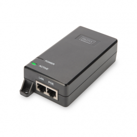 Digitus Gigabit Ethernet PoE+ Injector DN-95103-2 Ethernet LAN (RJ-45) ports 1xRJ-45 10/100/1000 Mbps Gigabit