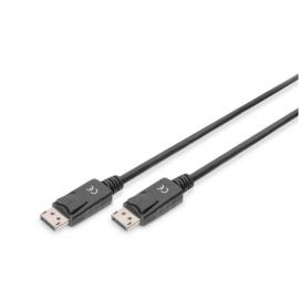Digitus DisplayPort Connection Cable AK-340100-020-S Black