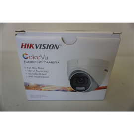 SALE OUT. Hikvision Dome Camera DS-2CE72HFT-F F2.8 Turbo HD 5MP/2.8mm/White light up to 20m/3D DNR/4in1/IP67/White Hikvision Dome Camera DS-2CE72HFT-F 5 MP