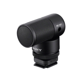 Sony Shotgun Microphone ECM-G1 Frequency response​: 50 Hz - 20000 Hz​; Front sensitivity​: -36
