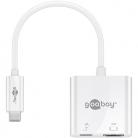 Goobay USB-C HDMI Adapter (4k 60 Hz) 	62110 White