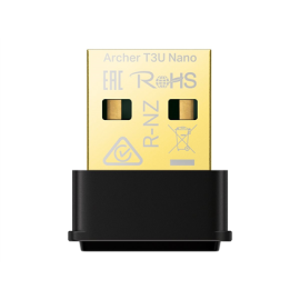 TP-LINK | AC1300 Nano Wireless MU-MIMO USB Adapter | Archer T3U Nano | Wireless