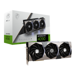 MSI | GeForce RTX 4090 SUPRIM X 24G | NVIDIA | 24 GB | GeForce RTX 4090 | GDDR6X | DVI-D ports quant