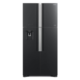 Hitachi | R-W661PRU1 (GGR) | Refrigerator | Energy efficiency class F | Free standing | Side by side