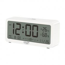 Adler Alarm Clock AD 1195w White
