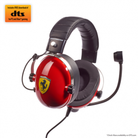Thrustmaster Gaming Headset DTS T Racing Scuderia Ferrari Edition Built-in microphone