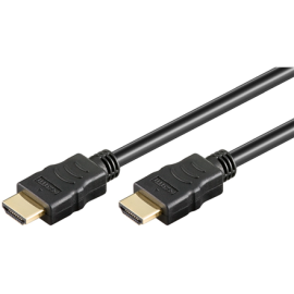 Goobay High Speed HDMI Cable with Ethernet 	61150 Black