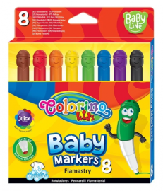Colorino Kids Baby Markers 8 colours