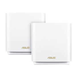 ASUS ZenWiFi XT8 V2 AX6600 Wi-Fi 6 Tri-Band Gigabit Router (2 Pack)