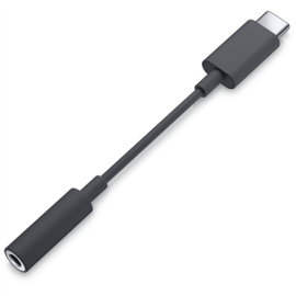 Dell Adapter USB-C to 3.5mm Headphone Jack  SA1023 24 pin USB-C - male