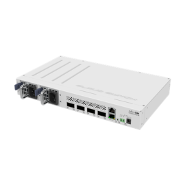 MikroTik Cloud Router Switch CRS504-4XQ-IN No Wi-Fi 10/100 Mbit/s Ethernet LAN (RJ-45) ports 1 Mesh 