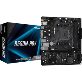 ASRock B550M-HDV Processor family AMD